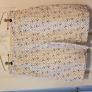 LL Bean Nautical Skirt SZ 16